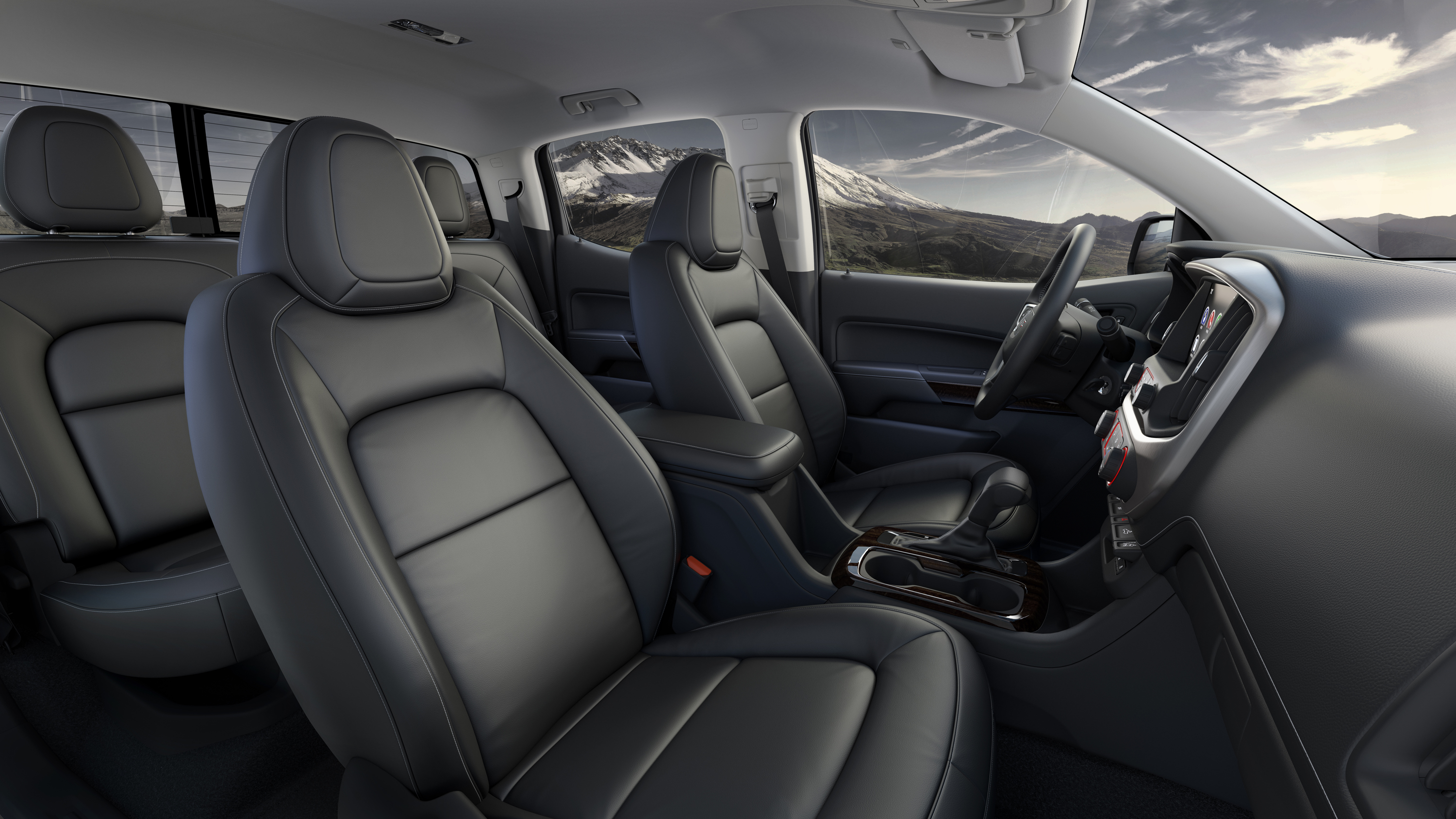 2015 Gmc Canyon Interior Profile From Passenger Side Motor