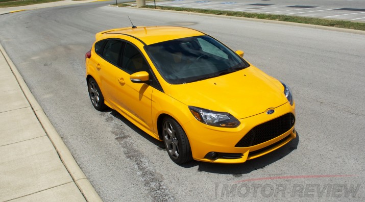 The Ford Focus ST review vehicle offered a fun and speedy ride. 