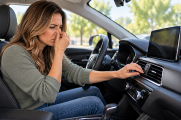 Adjusting Car Vent